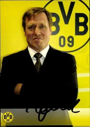 Autogrammkarte Fußball, Siegfried Held, Borussia Dortmund