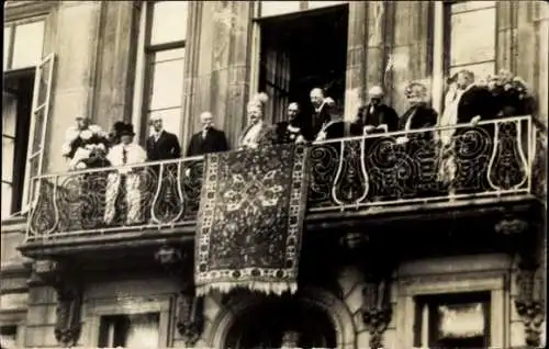 Foto Ak Den Haag, Königin Wilhelmina, Königsfamilie