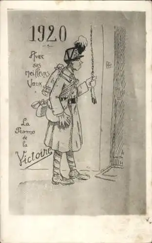 Ak La Promo de la Victoire, 1920