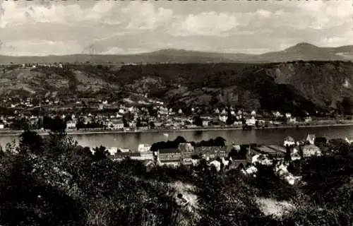 Ak Remagen am Rhein, Ortspanorama mit Erpel