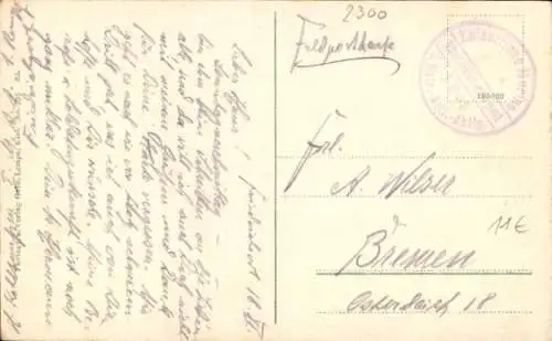 Ak Friedrichsort Kiel, Kaserne