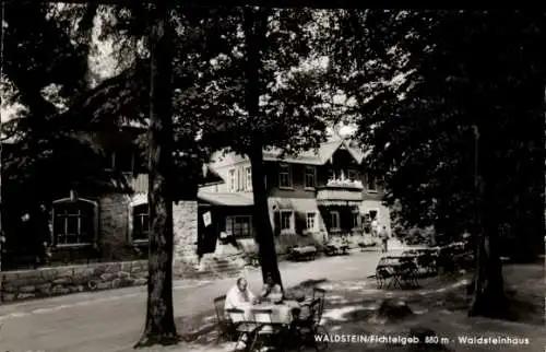 Ak Zell im Fichtelgebirge, Großer Waldstein, Waldsteinhaus