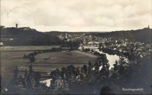 Ak Burglengenfeld an der Naab Oberpfalz, Gesamtansicht