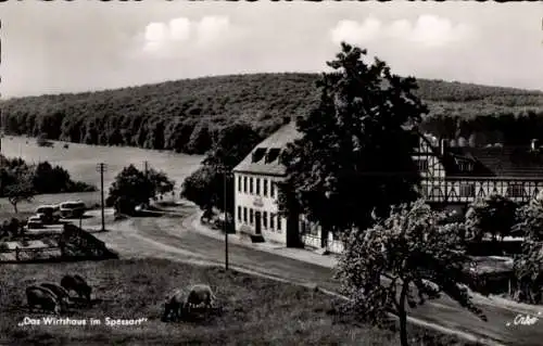 Ak Rohrbrunn Weibersbrunn im Spessart, Gaststätte Das Wirtshaus im Spessart