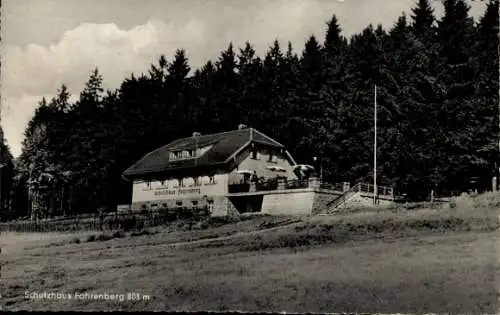 Ak Fahrenberg Waldthurn in der Oberpfalz, Schutzhaus