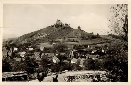 Ak Flossenbürg in der Oberpfalz, Gesamtansicht, Burgruine