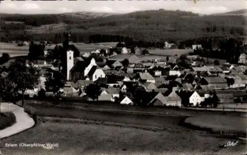 Ak Eslarn in der Oberpfalz Bayern, Gesamtansicht