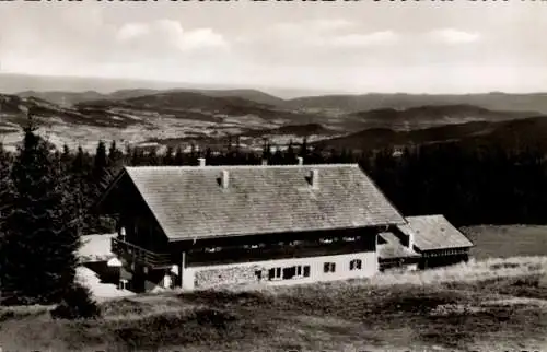 Ak Gotteszell Bayer. Wald, Ferienhaus Loderhard, Bahnstation