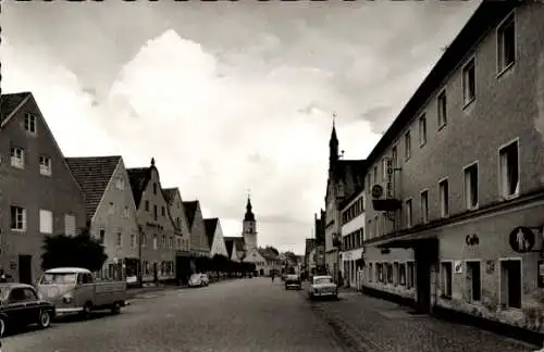 Ak Langquaid in Niederbayern, Marktplatz