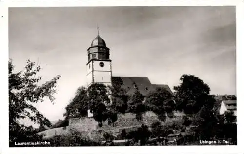 Ak Usingen im Taunus Hessen, Laurentiuskirche