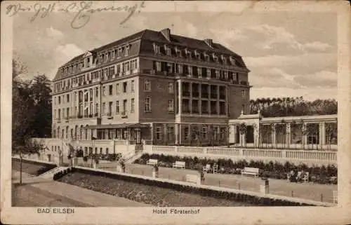 Ak Bad Eilsen Niedersachsen, Hotel Fürstenhof