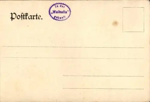 Ak Donaustauf in der Oberpfalz, Walhalla