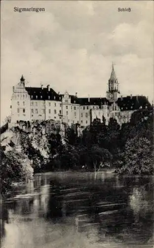 Ak Sigmaringen an der Donau Baden Württemberg, Schloss