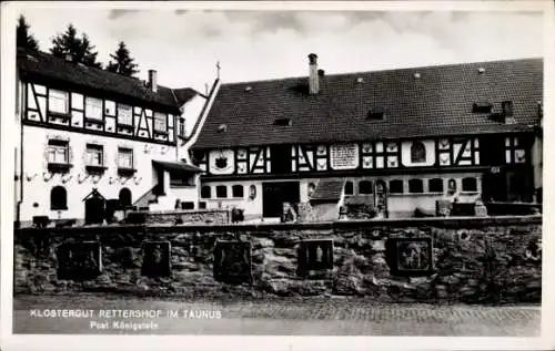 Ak Fischbach Kelkheim im Taunus, Klostergut Rettershof, Fachwerkhaus