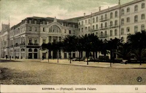 Ak Lisboa Lissabon Portugal, Avenida Palace