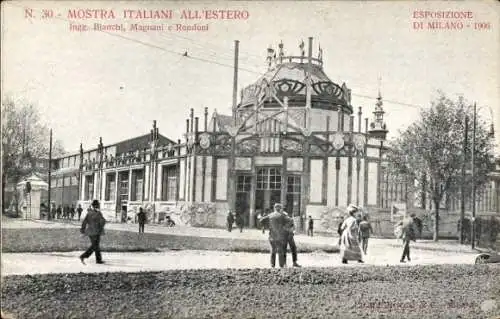 Ak Milano Mailand Lombardia, Esposizione 1906, Magnani e Rondoni