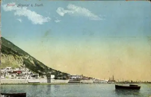 Ak Gibraltar, Naval Arsenal und South