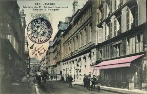 Ak Paris II Bourse, Rue de la Banque