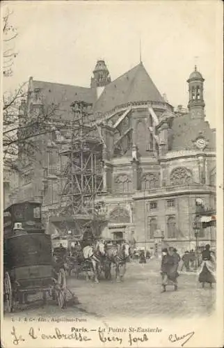 Ak Paris I., La Pointe Saint-Eustache