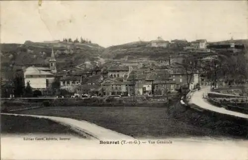 Ak Bourret Tarn et Garonne, Panorama