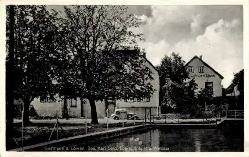 Ak Ebersgöns Butzbach im Taunus Hessen, Gasthaus zum Löwen