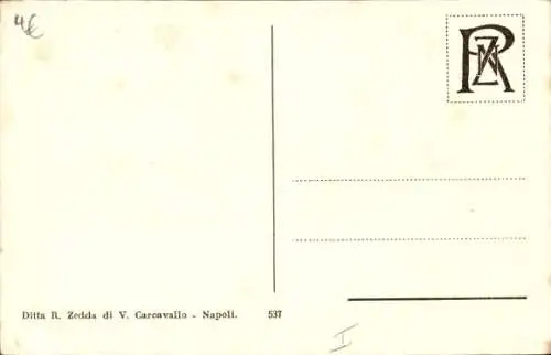 Ak Napoli Neapel Campania, Panorama