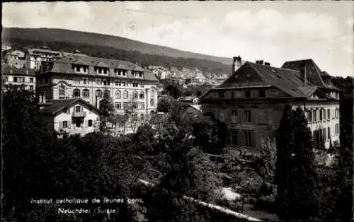 Ak Neuchâtel Neuenburg Stadt, Institut catholique de Jeunes Gens