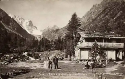 Ak Val d'Arpette Valais, Le Restaurant et la pointe d'Orny