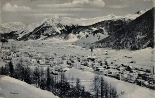 Ak Davos Kanton Graubünden, Panorama