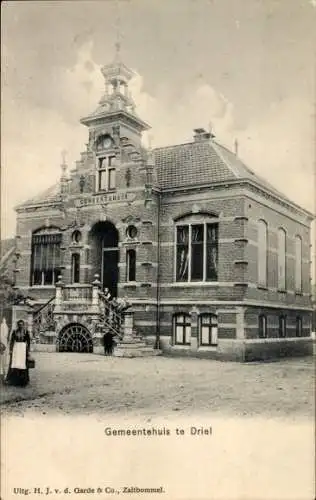 Ak Driel Gelderland, Rathaus