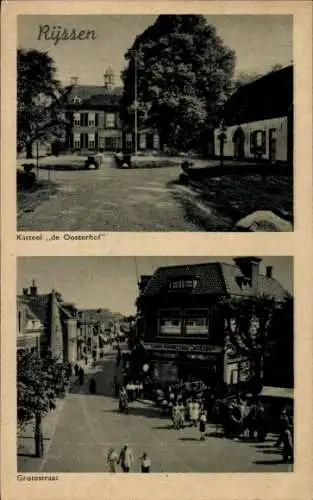 Ak Rijssen Overijssel Niederlande, Grotestraat, Kasteel de Oosterhof