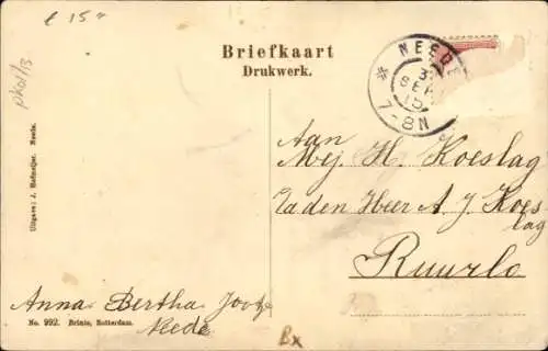 Ak Neede Berkelland Gelderland, Ecke Oudstraat-Nieuwstraat, Kolonialwaren