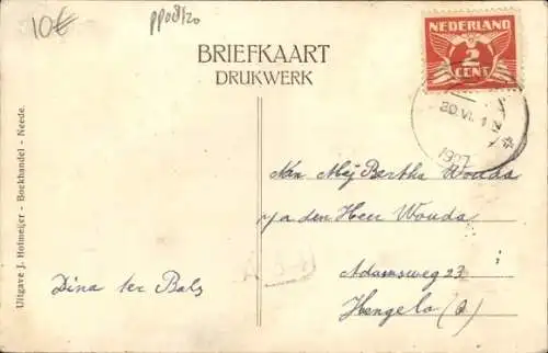 Ak Neede Berkelland Gelderland, Oudestraat