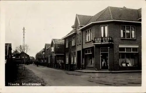 Ak Neede Berkelland Gelderland, Marktstraat