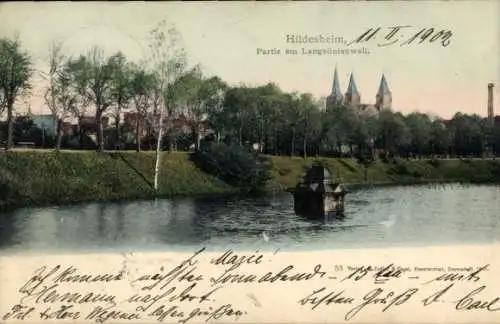 Ak Hildesheim in Niedersachsen, Langelinienwall