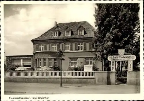 Ak Bad Nenndorf in Schaumburg, Hotel Lindenhof