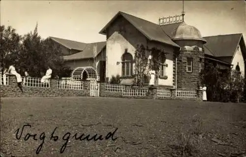 Foto Ak Voigtsgrund Namibia, Partie an einem Wohnhaus