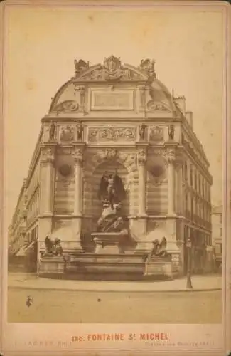 Kabinett Foto Paris VI, Fontaine Saint-Michel