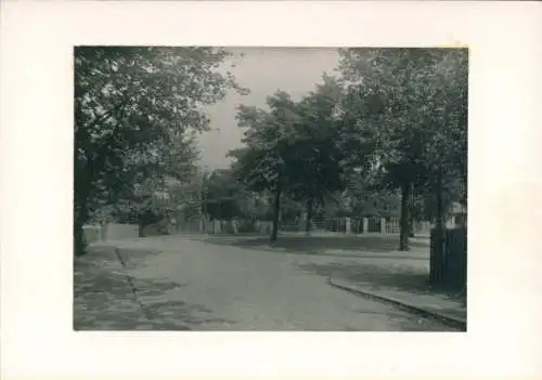 Foto Hamburg Mitte Veddel, Wilhelmsburger Platz von der Wilhelmsburger Straße aus, 1914