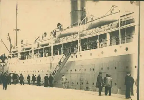 Foto Barcelona Katalonien, Dampfer Plata im Hafen, SGTM