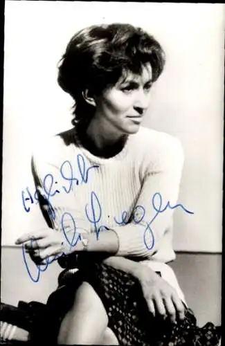Ak Schauspielerin Ursula Lingen, Portrait, Autogramm