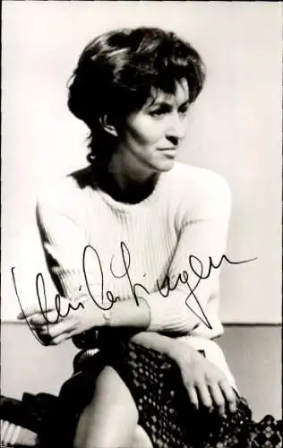 Ak Schauspielerin Ursula Lingen, Portrait, Autogramm
