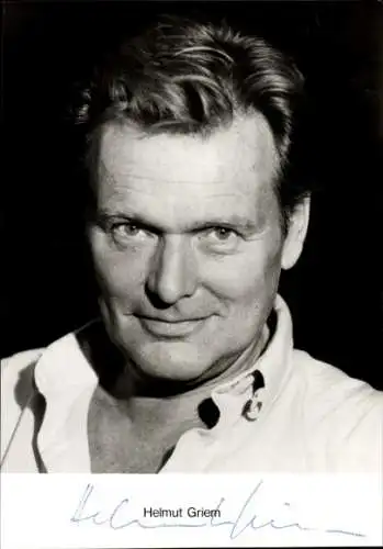 Ak Schauspieler Helmut Griem, Portrait, Autogramm