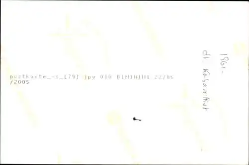 Ak Schauspieler Robert Louis Griesbach, Portrait, Autogramm, halber Kopf