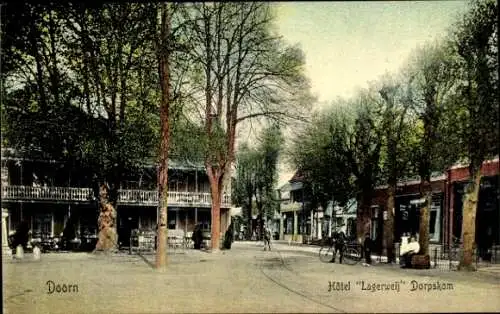 Ak Doorn Utrecht Niederlande, Hotel Lagerweij Dorpskom