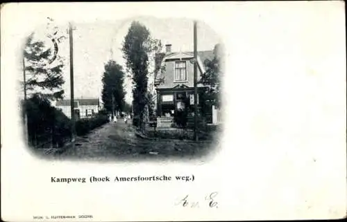 Ak Doorn Utrecht Niederlande, Kampweg, Amersfoortsche Weg