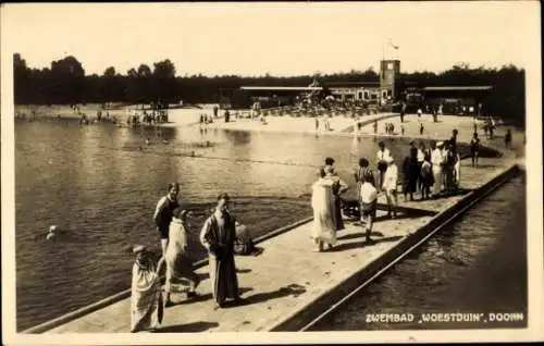 Ak Doorn Utrecht Niederlande, Schwimmbad Woestduin