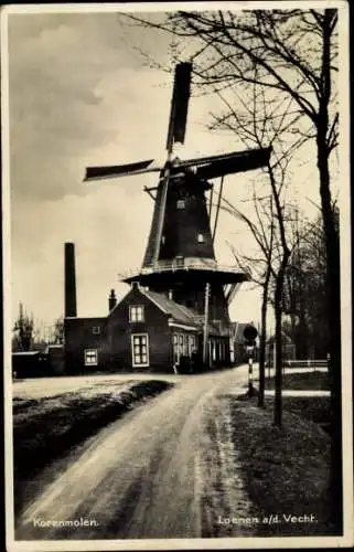 Ak Loenen aan de Vecht Utrecht, Windmühle