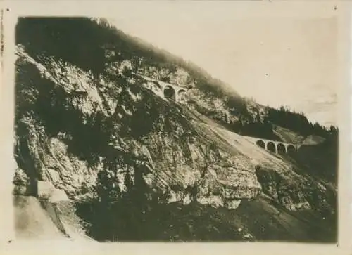 Foto Kanton Wallis, Lötschbergtunnel nach der Einweihung 1913