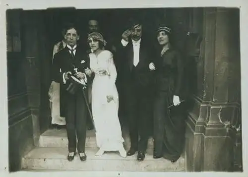 Foto Hochzeit 28. August 1913, Hochzeit von Mlle Jaure